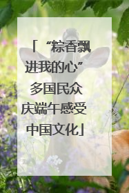 “粽香飘进我的心” 多国民众庆端午感受中国文化