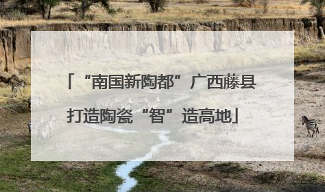 “南国新陶都”广西藤县打造陶瓷“智”造高地