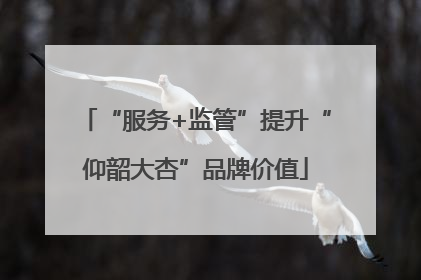 “服务+监管”提升“仰韶大杏”品牌价值