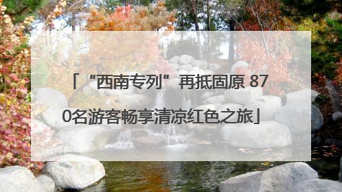 “西南专列”再抵固原 870名游客畅享清凉红色之旅