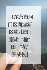 东营市河口区湖滨新区幼儿园：童耕“棉”田 “花”开成长
