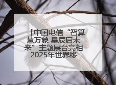 中国电信“智算慧万象 星辰启未来”主题展台亮相2025年世界移动通信大会