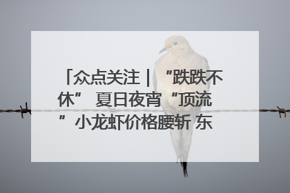 众点关注｜“跌跌不休” 夏日夜宵“顶流”小龙虾价格腰斩 东营人的快乐来了