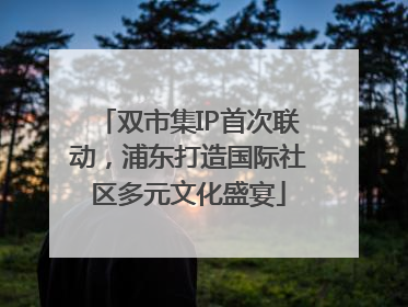 双市集IP首次联动，浦东打造国际社区多元文化盛宴