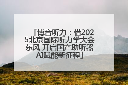 博音听力：借2025北京国际听力学大会东风 开启国产助听器AI赋能新征程