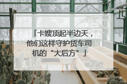 卡嫂顶起半边天，他们这样守护货车司机的“大后方”