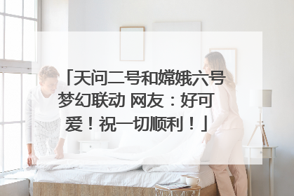 天问二号和嫦娥六号梦幻联动 网友：好可爱！祝一切顺利！