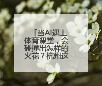 当AI遇上体育课堂，会碰撞出怎样的火花？杭州这场教育论坛给出答案