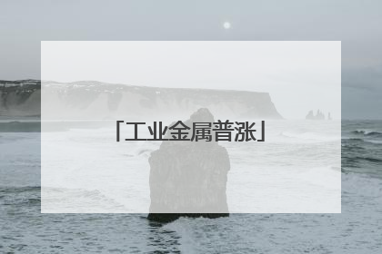 工业金属普涨