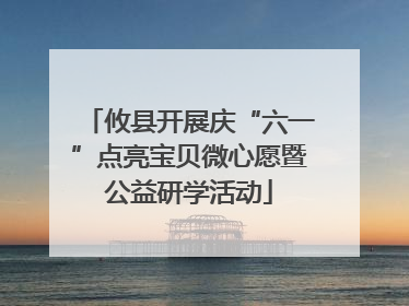 攸县开展庆“六一”点亮宝贝微心愿暨公益研学活动