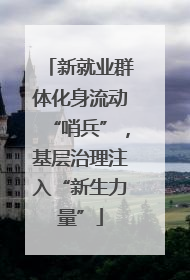 新就业群体化身流动“哨兵”，基层治理注入“新生力量”