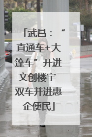 武昌：“直通车+大篷车”开进文创楼宇 双车并进惠企便民