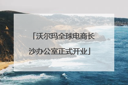 沃尔玛全球电商长沙办公室正式开业