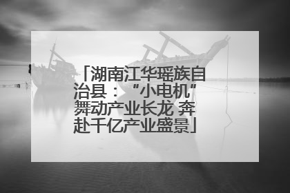 湖南江华瑶族自治县：“小电机”舞动产业长龙 奔赴千亿产业盛景