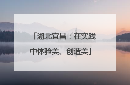 湖北宜昌：在实践中体验美、创造美