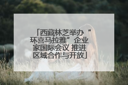 西藏林芝举办“环喜马拉雅”企业家国际会议 推进区域合作与开放