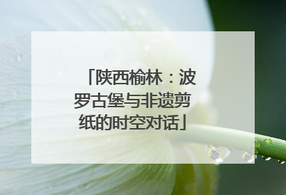 陕西榆林：波罗古堡与非遗剪纸的时空对话