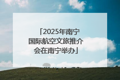 2025年南宁国际航空文旅推介会在南宁举办