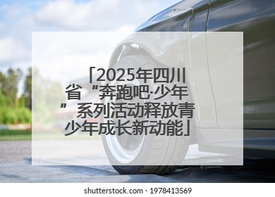 2025年四川省“奔跑吧·少年”系列活动释放青少年成长新动能