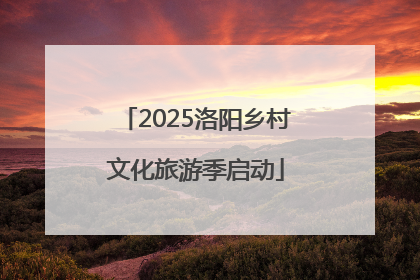 2025洛阳乡村文化旅游季启动